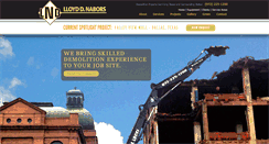 Desktop Screenshot of lloydnabors.com